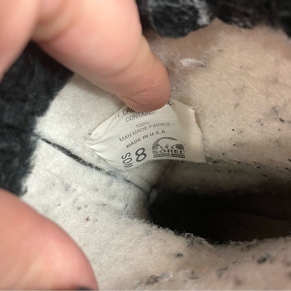 Vintage Sorel waterproof lace up boots size 8 - Picture 8 of 11